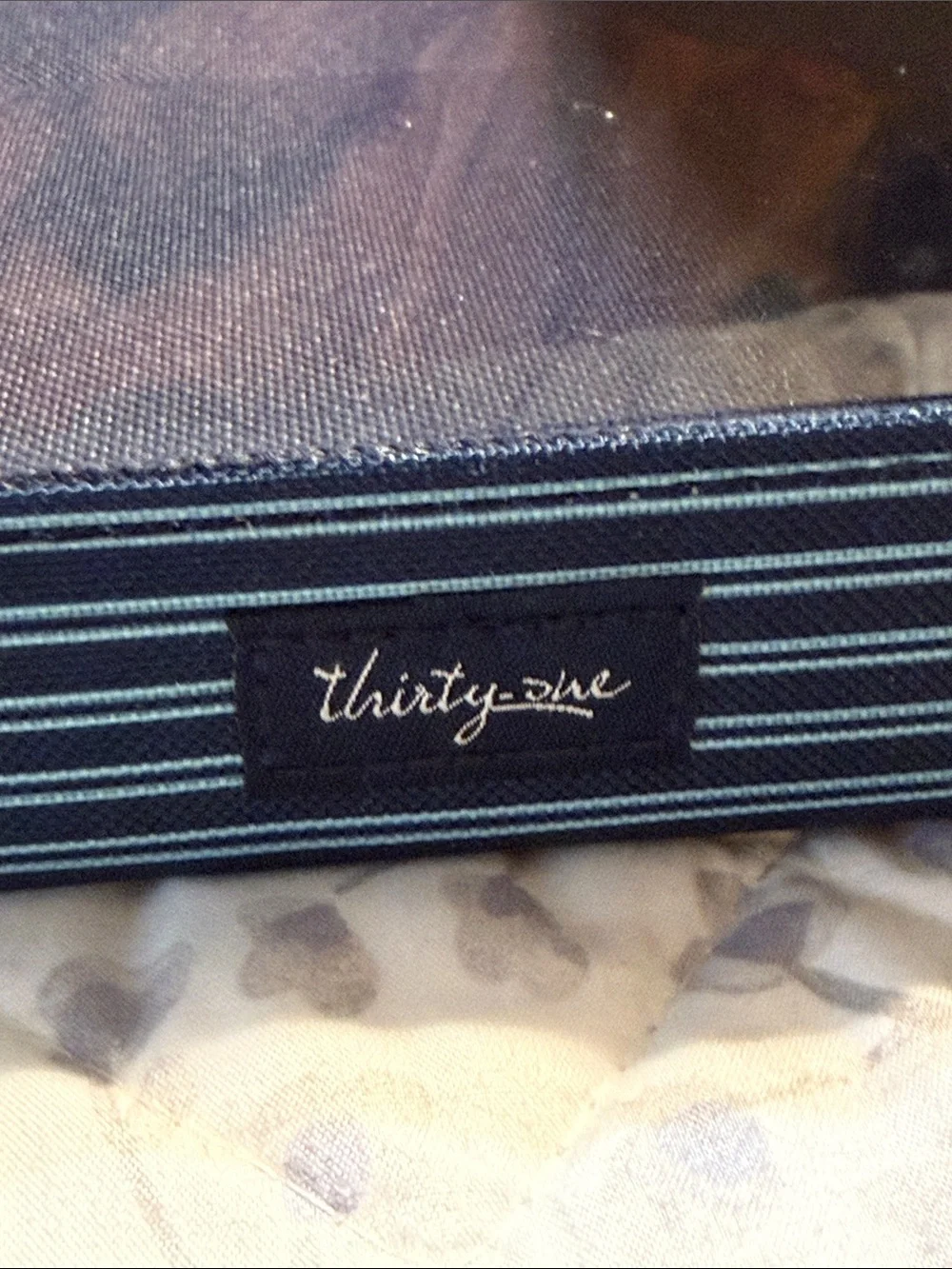 Thirty One Collapsible your way rectangular storage with Clear Window - Navy